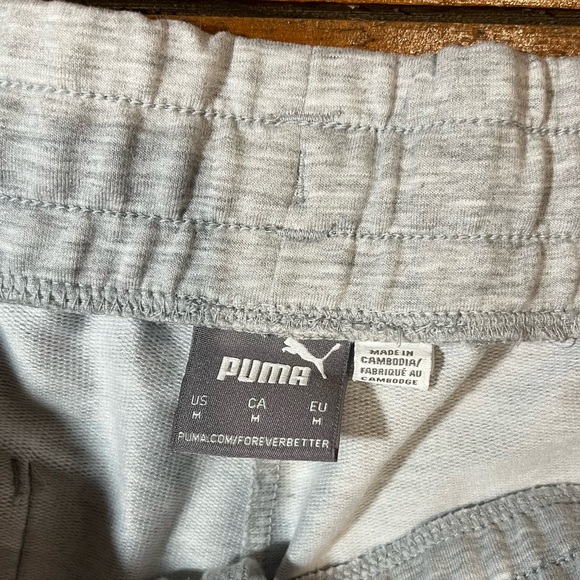 Puma Grey Sweatpants Size Medium - Picture 5 of 6